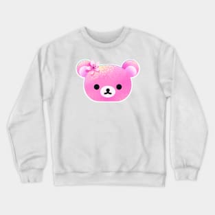 Sakura Cherry Blossom Kawaii Japanese Pink Rilakkuma III Crewneck Sweatshirt